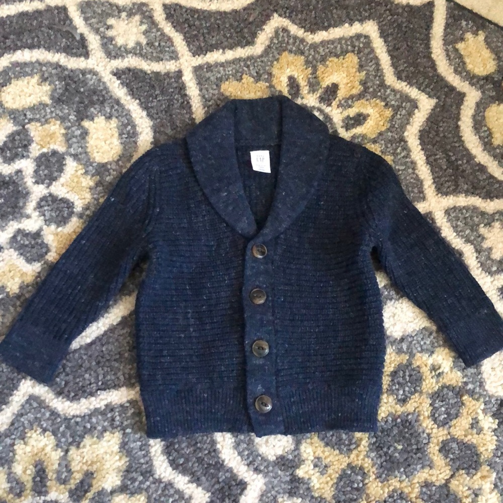 Baby Gap blue boys sweater